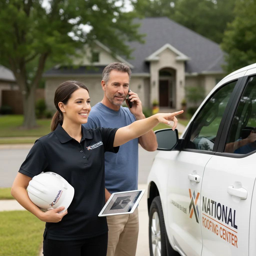 National Roofing Center customer support in Abrams