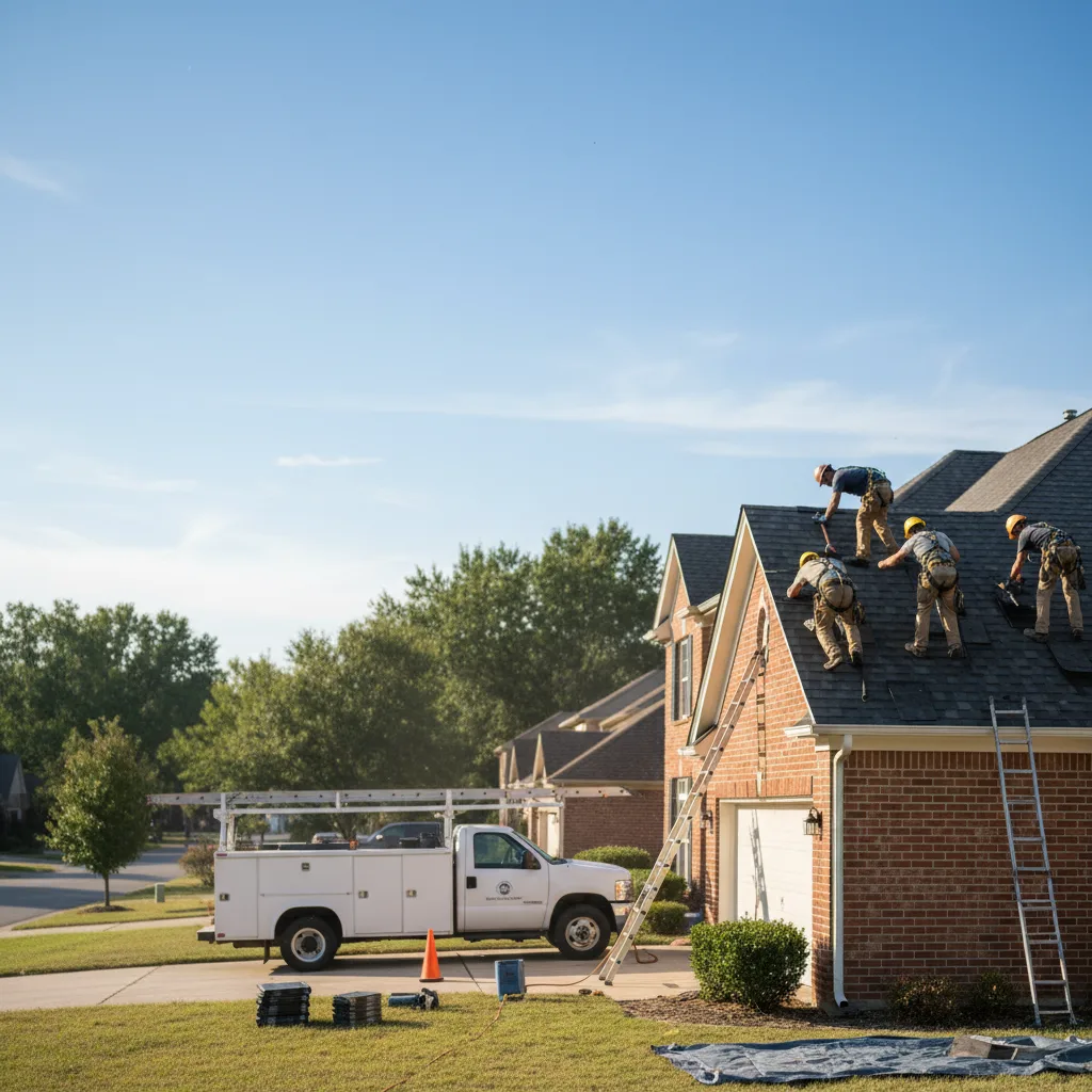 Roof Repair in Abrams